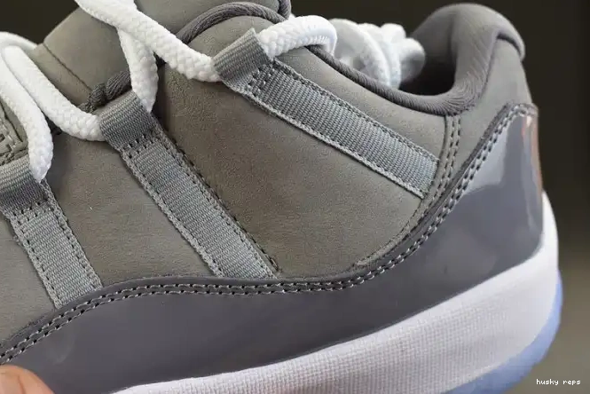 Rep Husky Low Cool Jordan 528895-003 Grey Air 11 0514